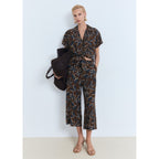 Chemise Courte Imprimée Avec