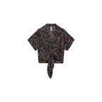 Chemise Courte Imprimée Avec