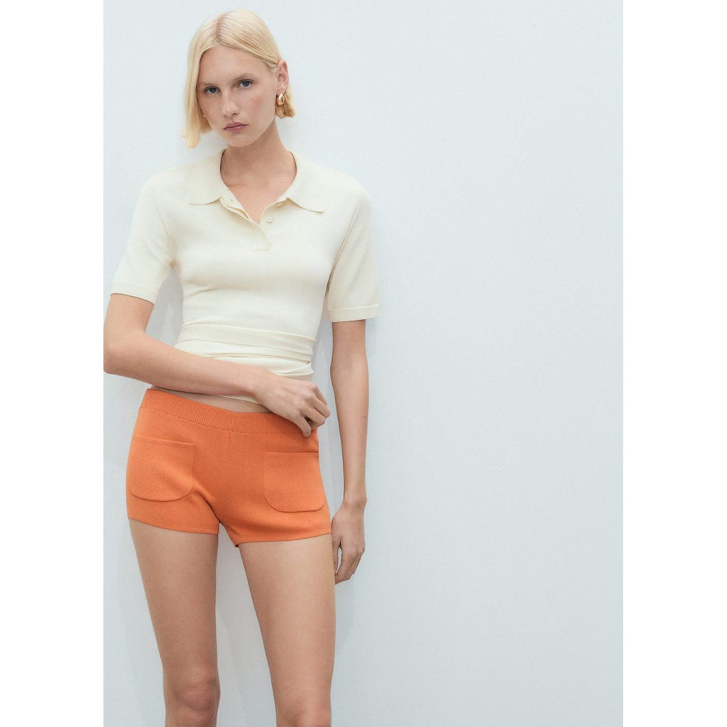 Short En Maille Poches