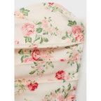 Robe Bustier À Fleurs