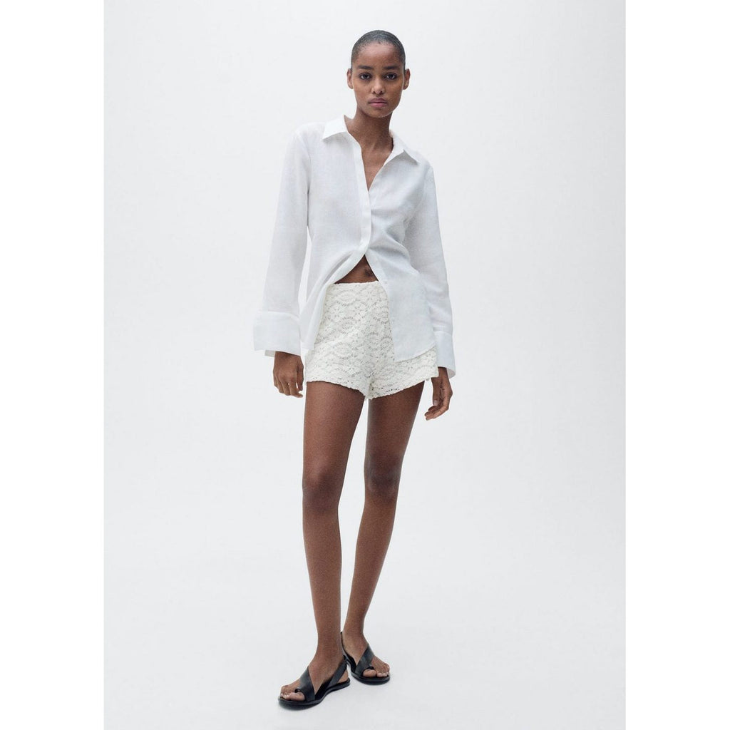 Short Droit Crochet