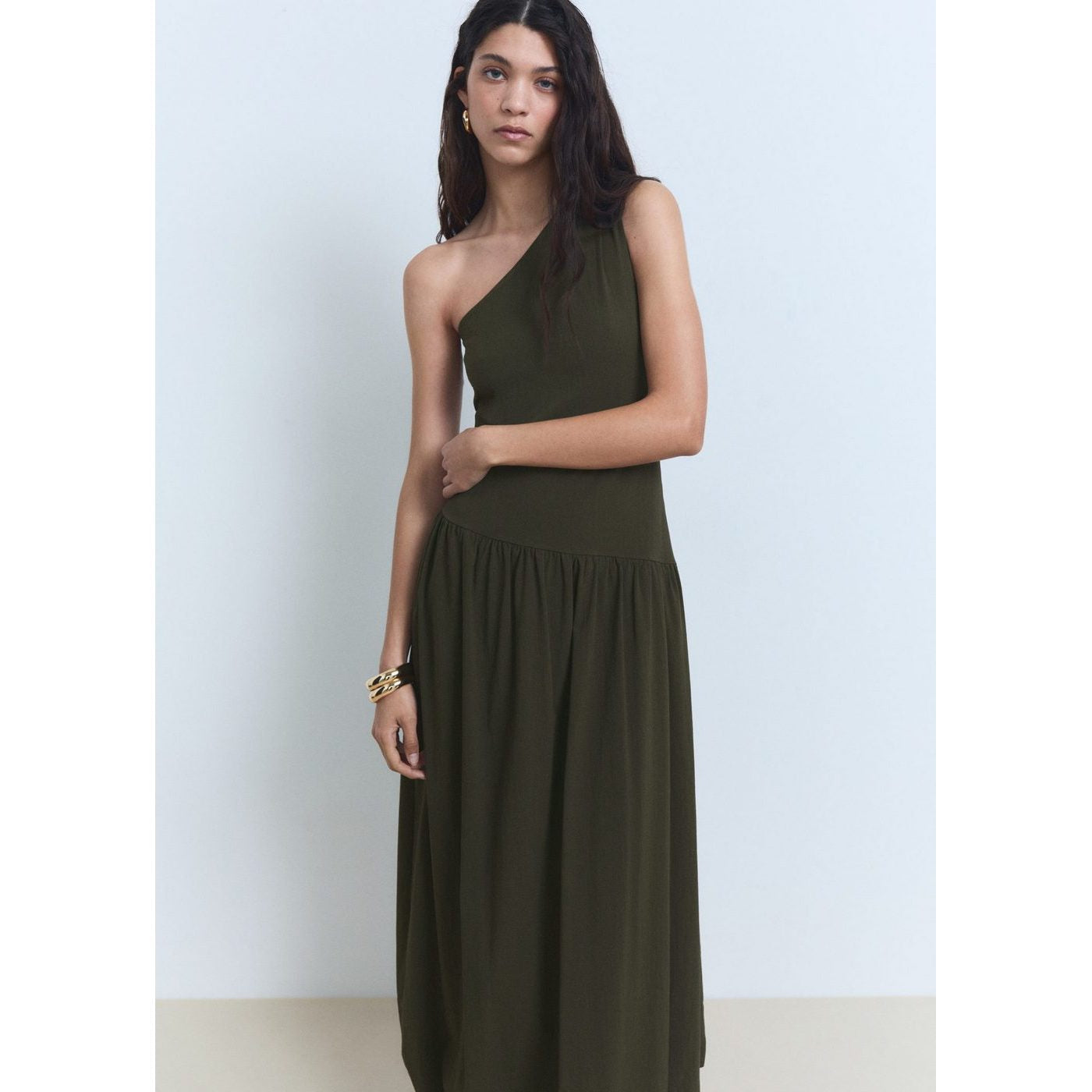 Robe Asymétrique Bouffante