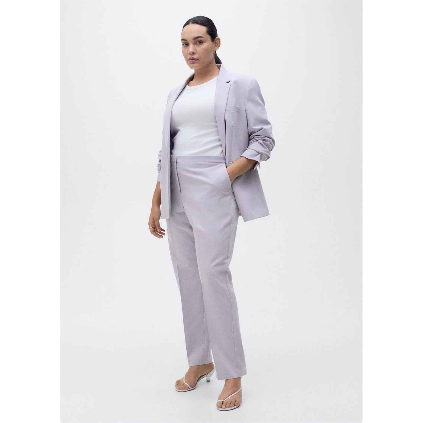Pantalon Droit Costume