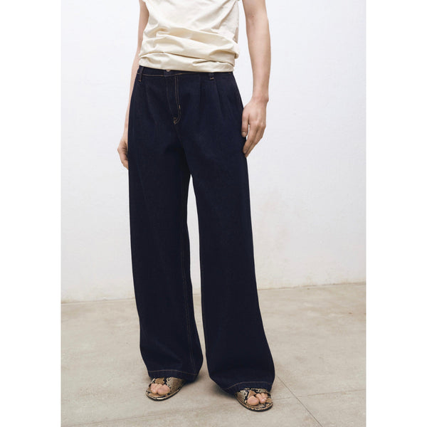 Jean Wideleg Pinces Rinse Wash