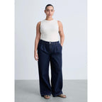Jean Wideleg Pinces Rinse Wash