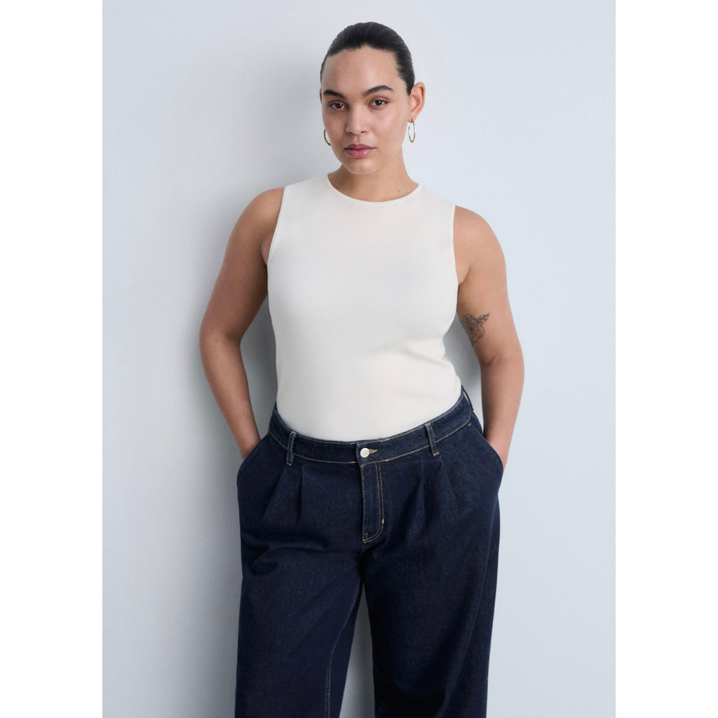 Jean Wideleg Pinces Rinse Wash