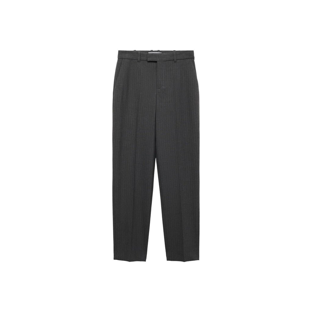 Pantalon De Costume Fines Rayures