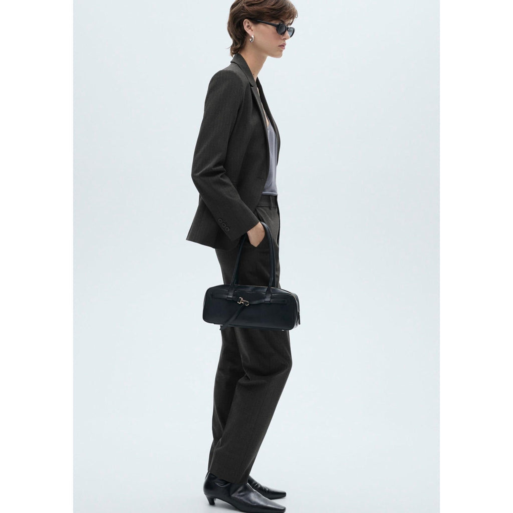 Pantalon De Costume Fines Rayures