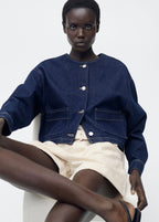 Shorts Paperbag Avec Ourlet Retroussé Et Ceinture