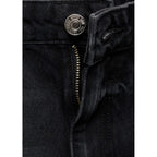 Short En Jean Taille Haute Coupe Mom