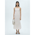 Robe Bretelles Broderie Florale