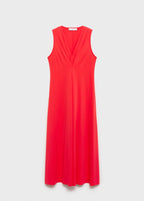 Robe En Maille Col V