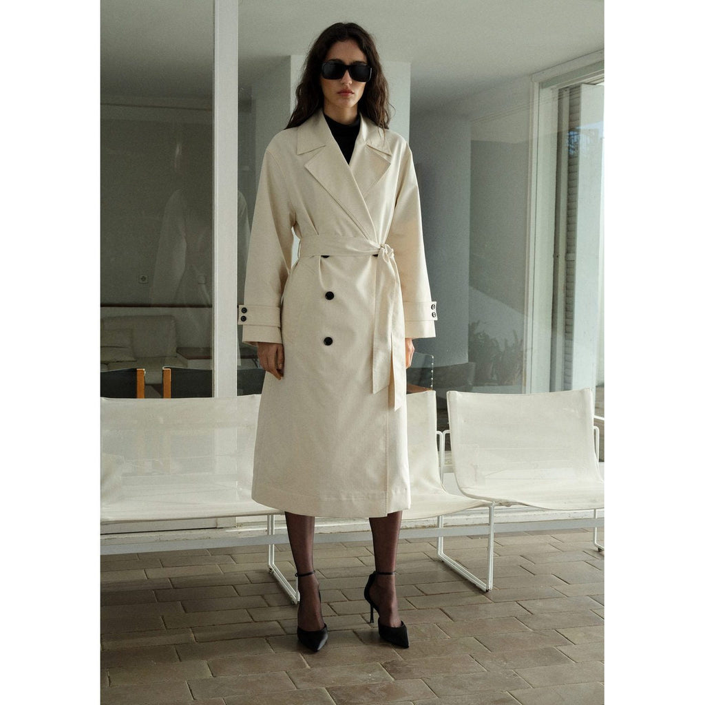 Trench Long Oversize Double Boutonnage