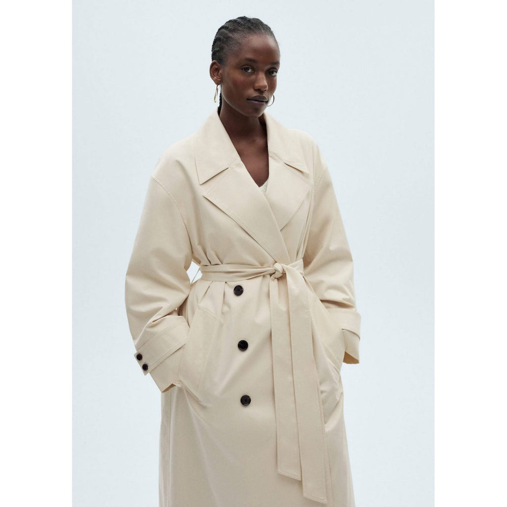 Trench Long Oversize Double Boutonnage