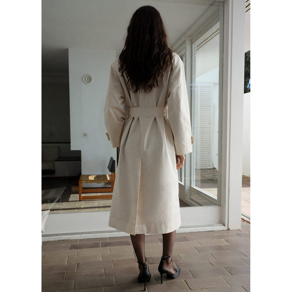 Trench Long Oversize Double Boutonnage