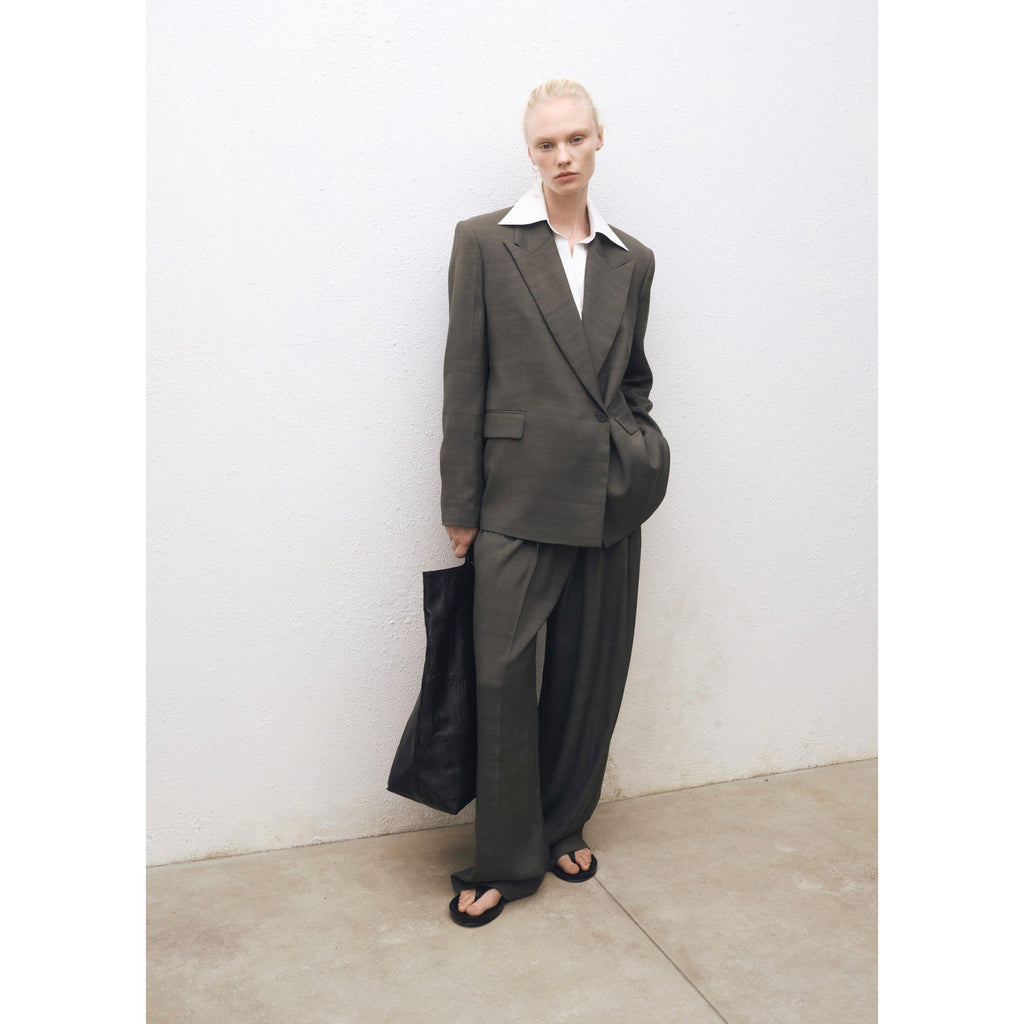 Veste Costume Oversize Croisée
