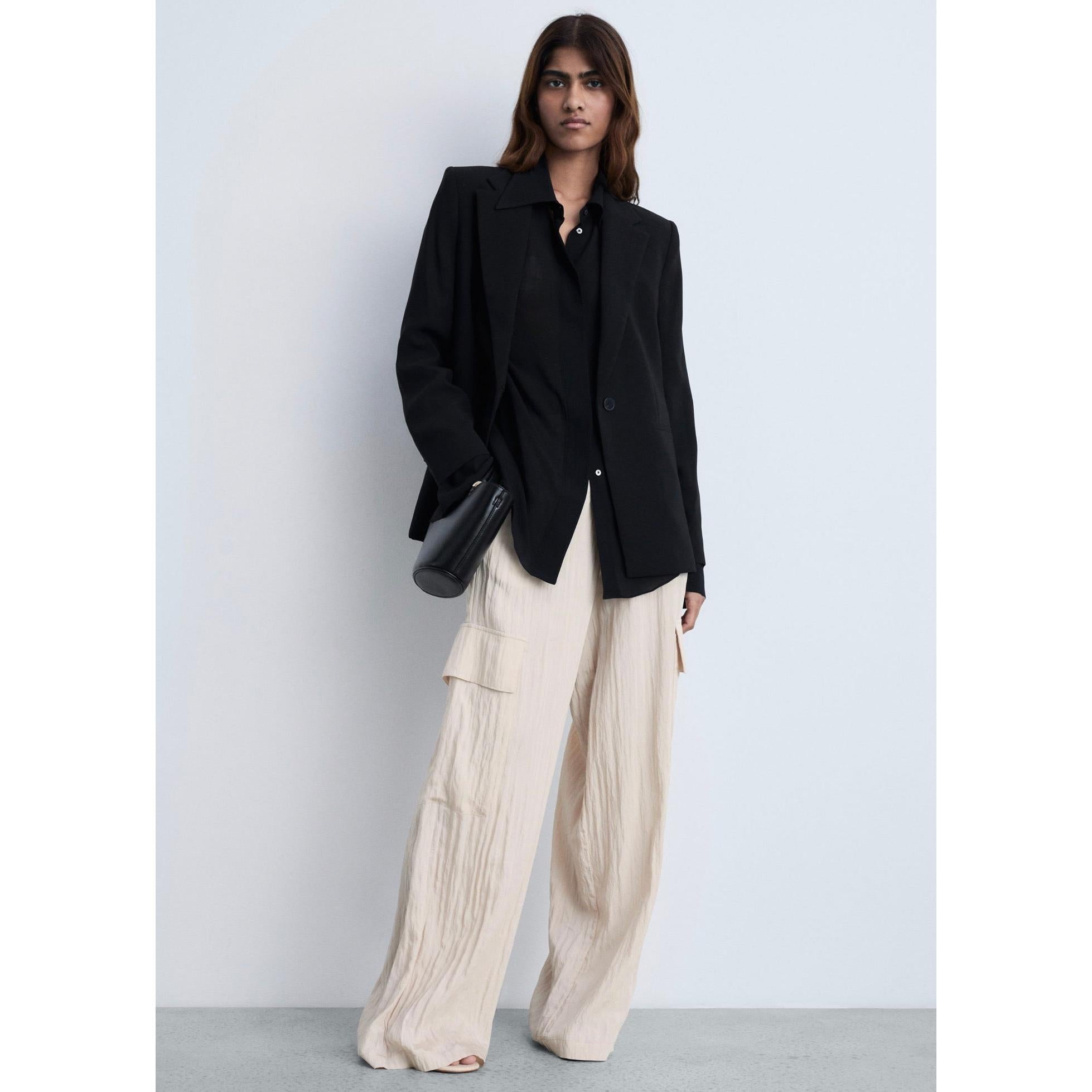 Pantalon Cargo Texturé