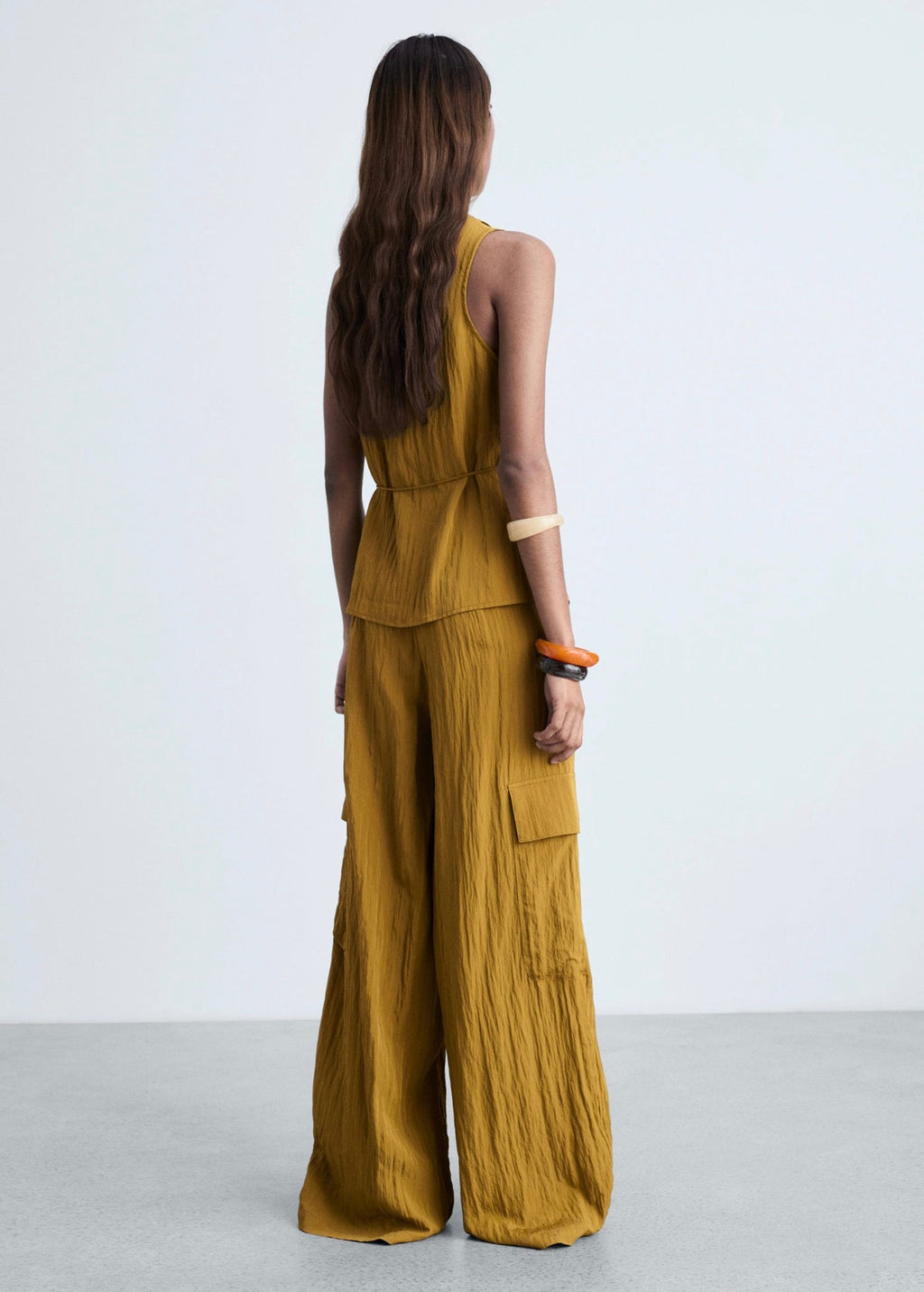 Pantalon Cargo Texturé