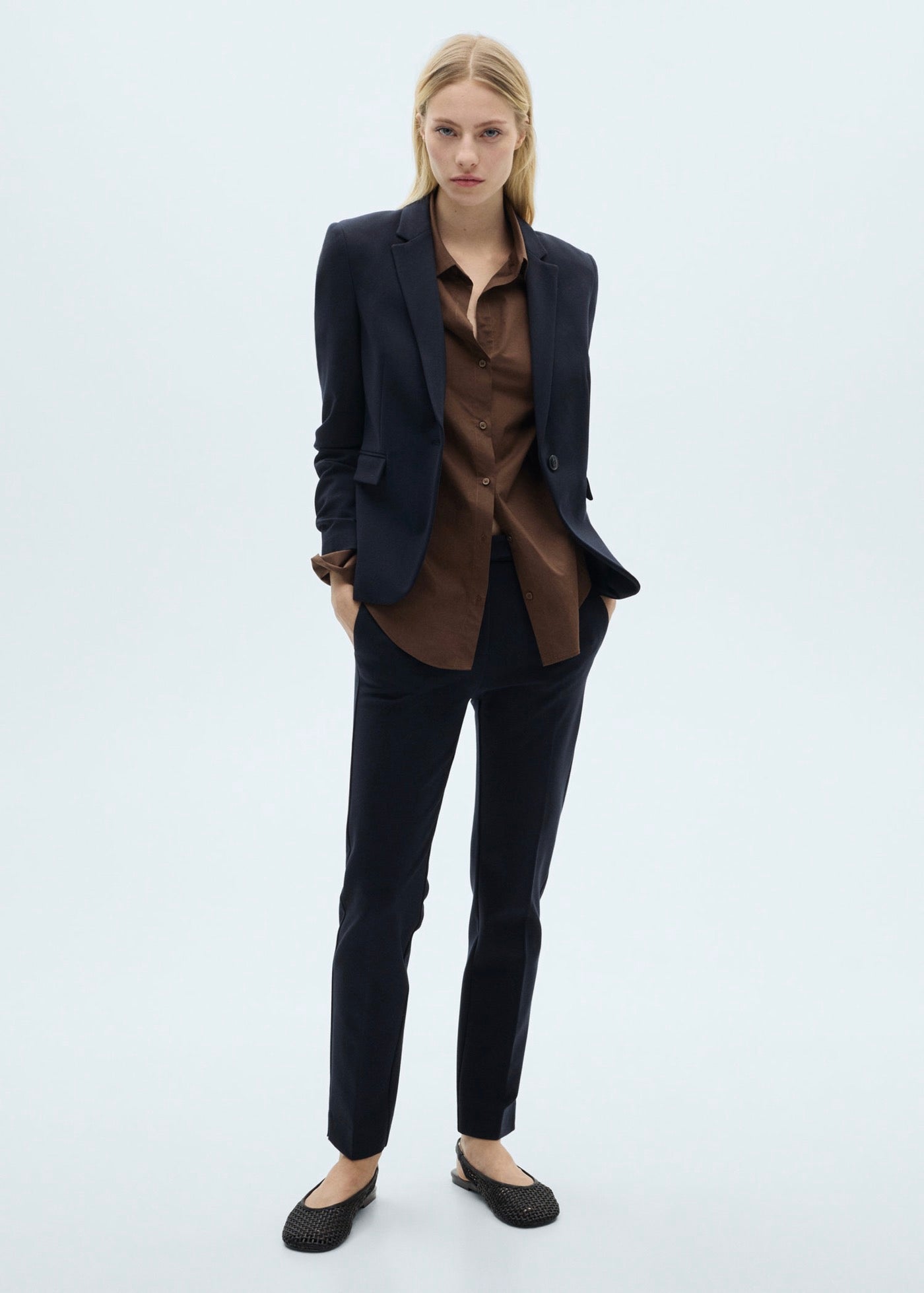 Pantalon Droit Taille Normale