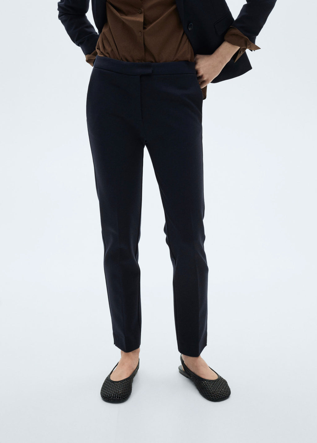 Pantalon Droit Taille Normale