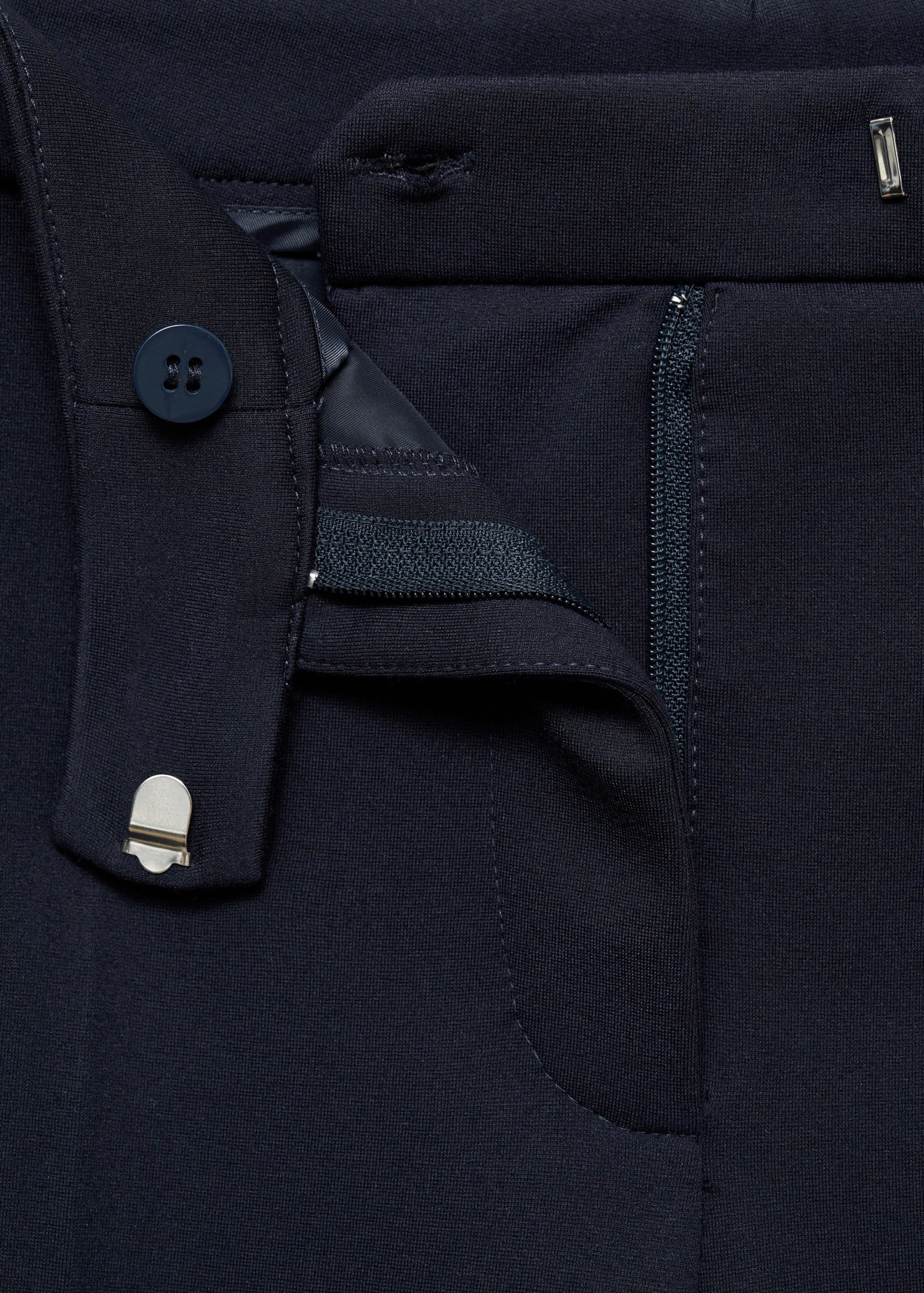 Pantalon Droit Taille Normale