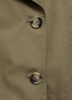 Trench Crop Double Boutonnage