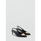 Chaussure Talon Kitten Heel Avec Décoration Métallique