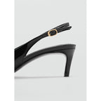 Chaussure Talon Kitten Heel Avec Décoration Métallique