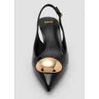 Chaussure Talon Kitten Heel Avec Décoration Métallique