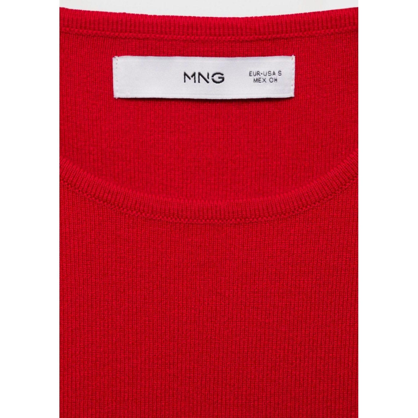 Top En Maille Ajusté Sans Manches
