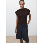 Pull-Over Maille Fine Manches Courtes