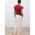 Pull-Over Maille Fine Manches Courtes