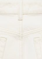 Jean Wideleg Crop Coutures