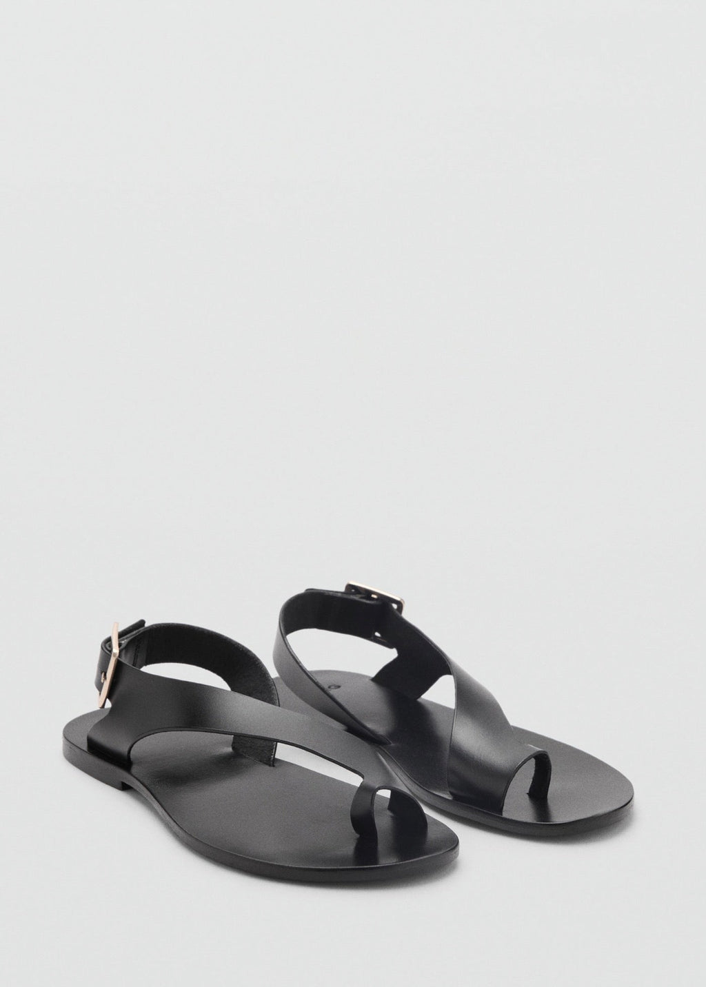 Sandales Cuir Lanière Croisée