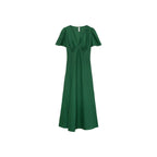 Robe En Lin À Fleurs