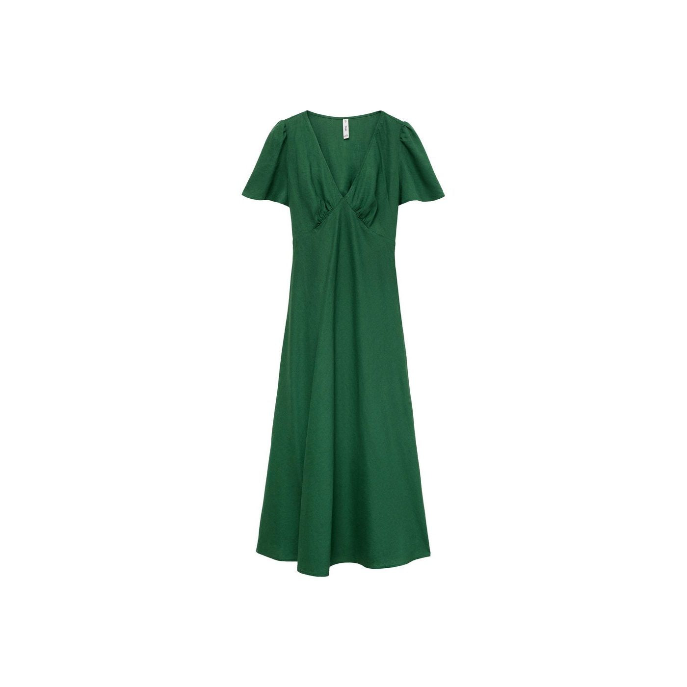 Robe En Lin À Fleurs