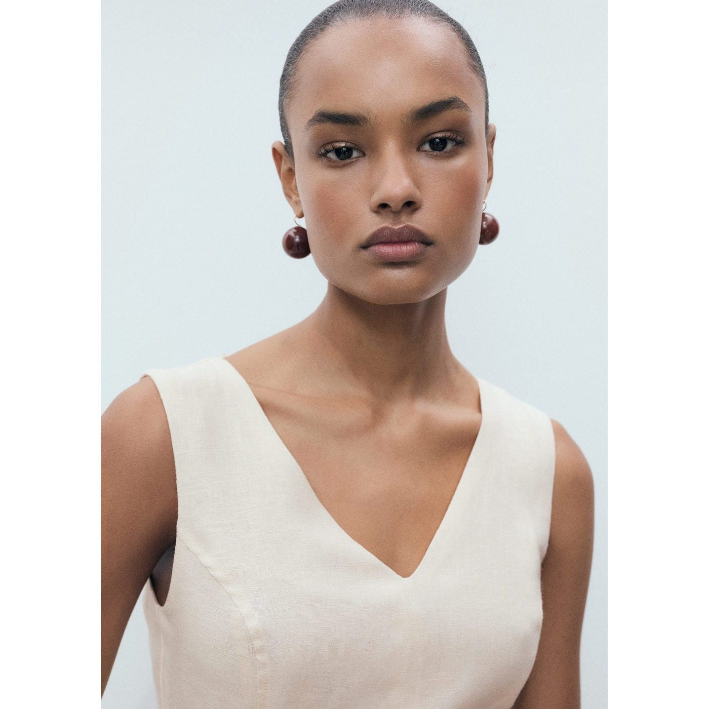 Robe Lin Ceinture