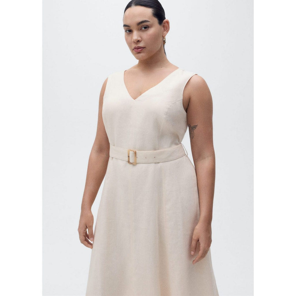 Robe Lin Ceinture