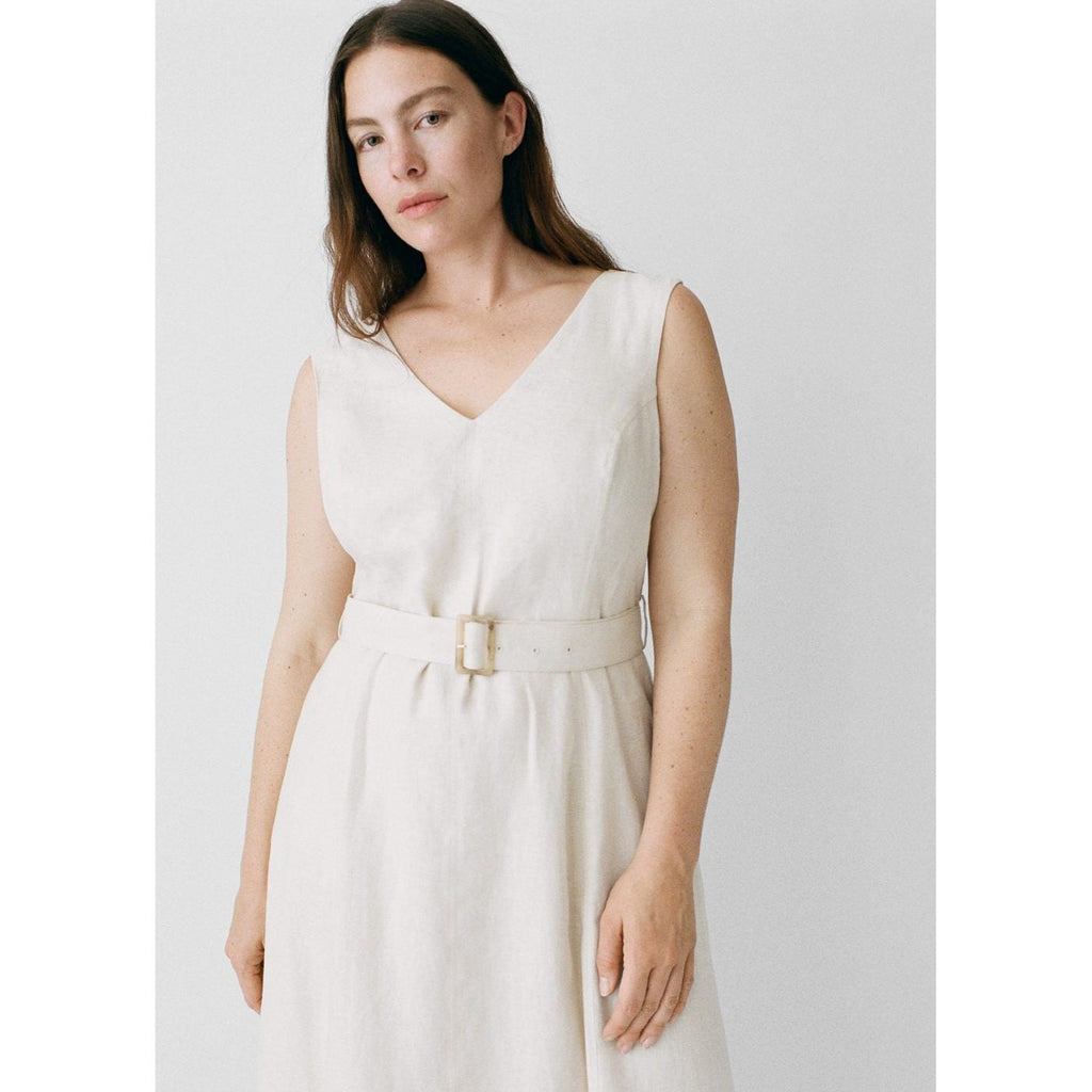Robe Lin Ceinture
