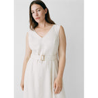 Robe Lin Ceinture