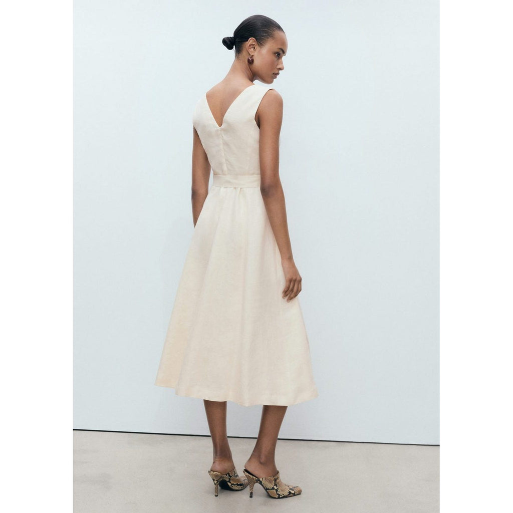 Robe Lin Ceinture