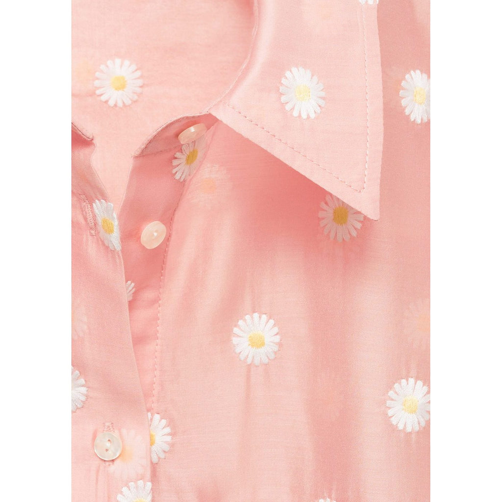 Chemise En Lyocell Broderie À Fleurs