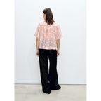 Chemise En Lyocell Broderie À Fleurs
