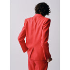 Blazer Costume Lin Double Boutonnage