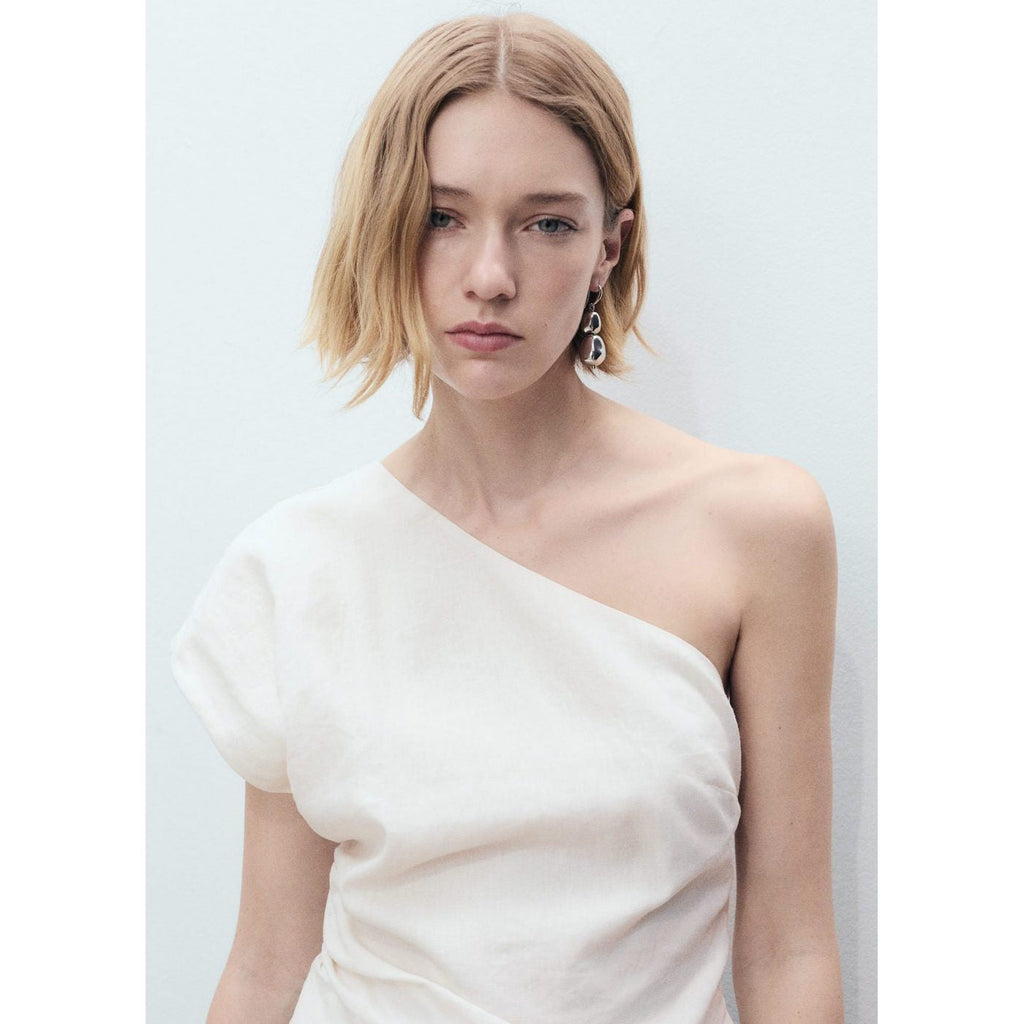 Top Asymétrique En Lin
