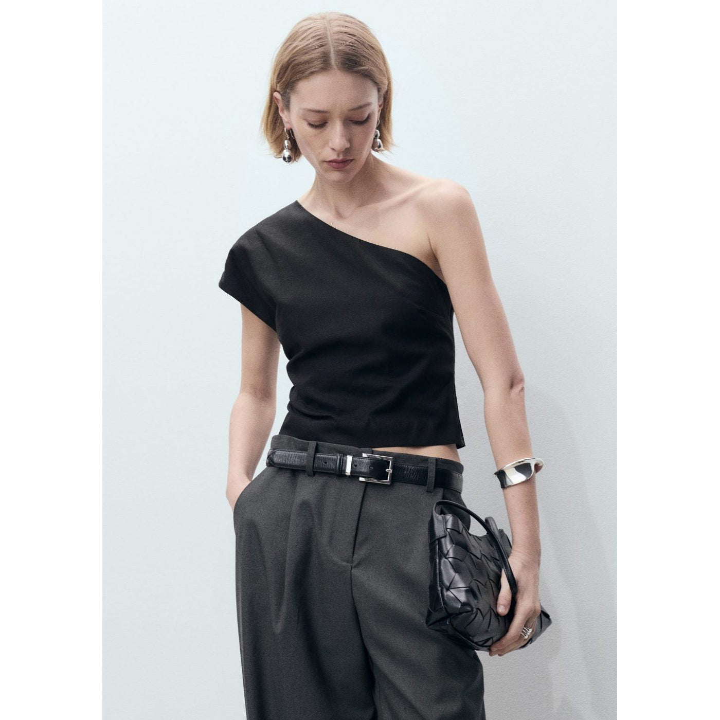 Top Asymétrique En Lin