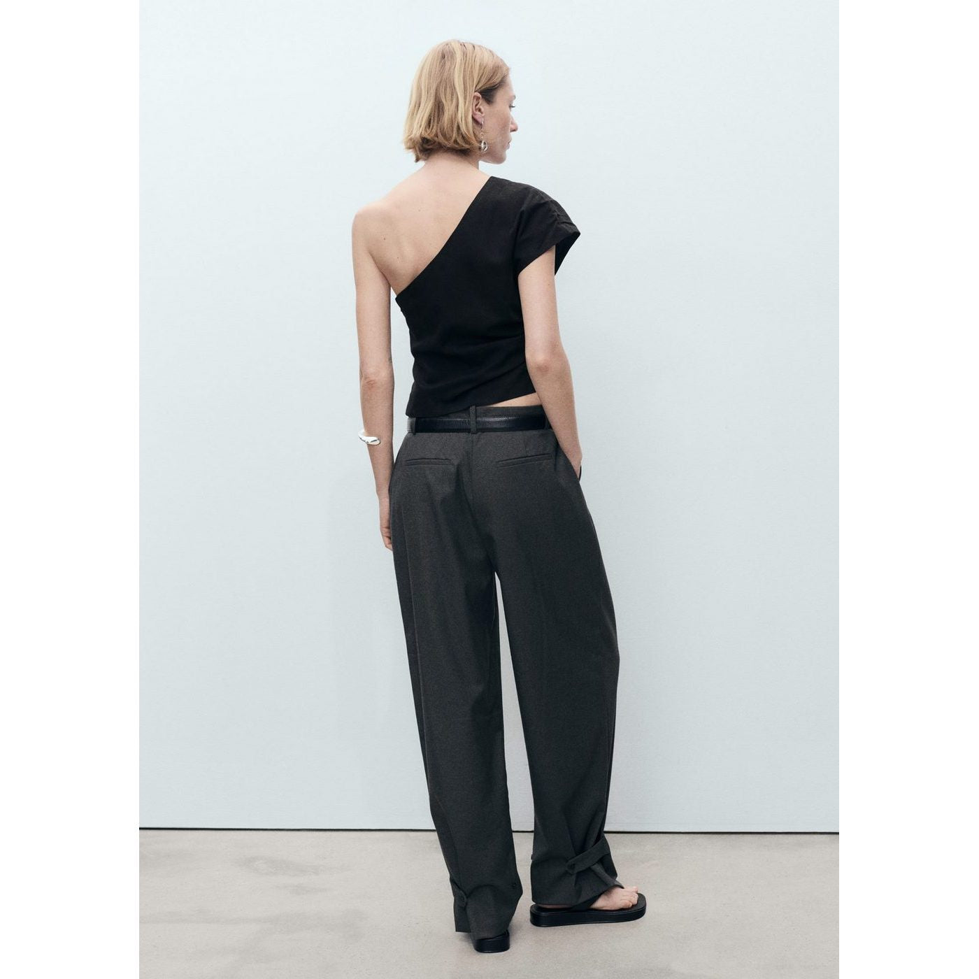 Top Asymétrique En Lin