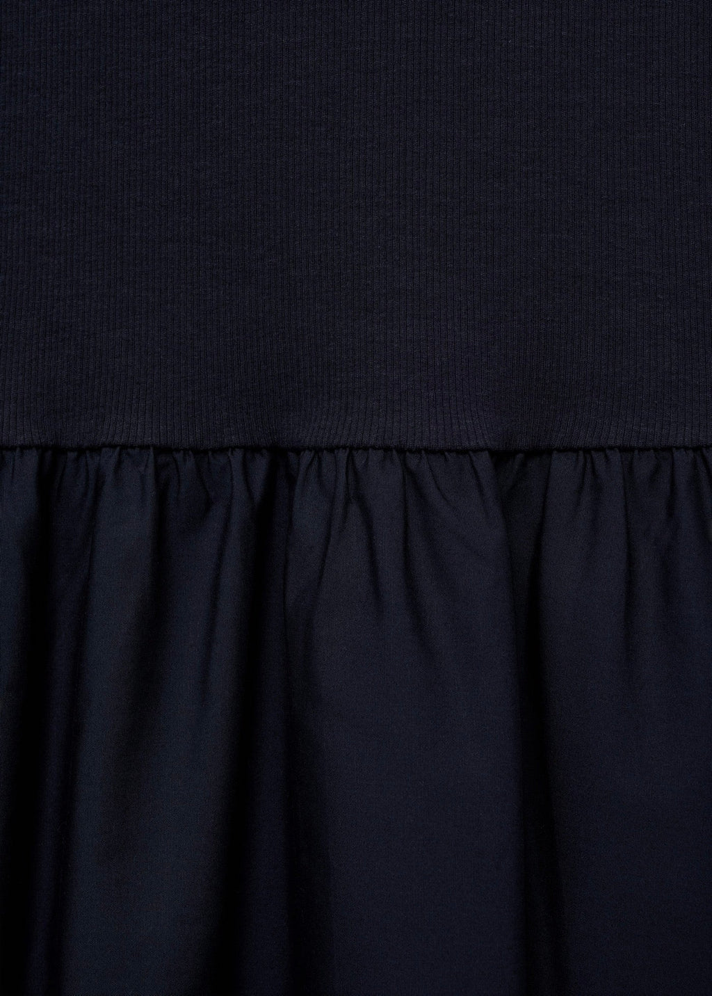 Robe Évasée Tissu Combiné