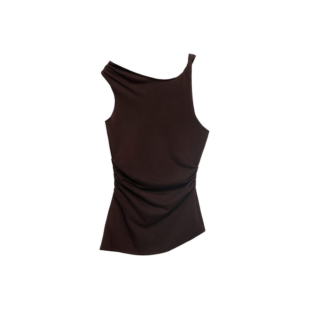 Haut Asymétrique Maille Fine