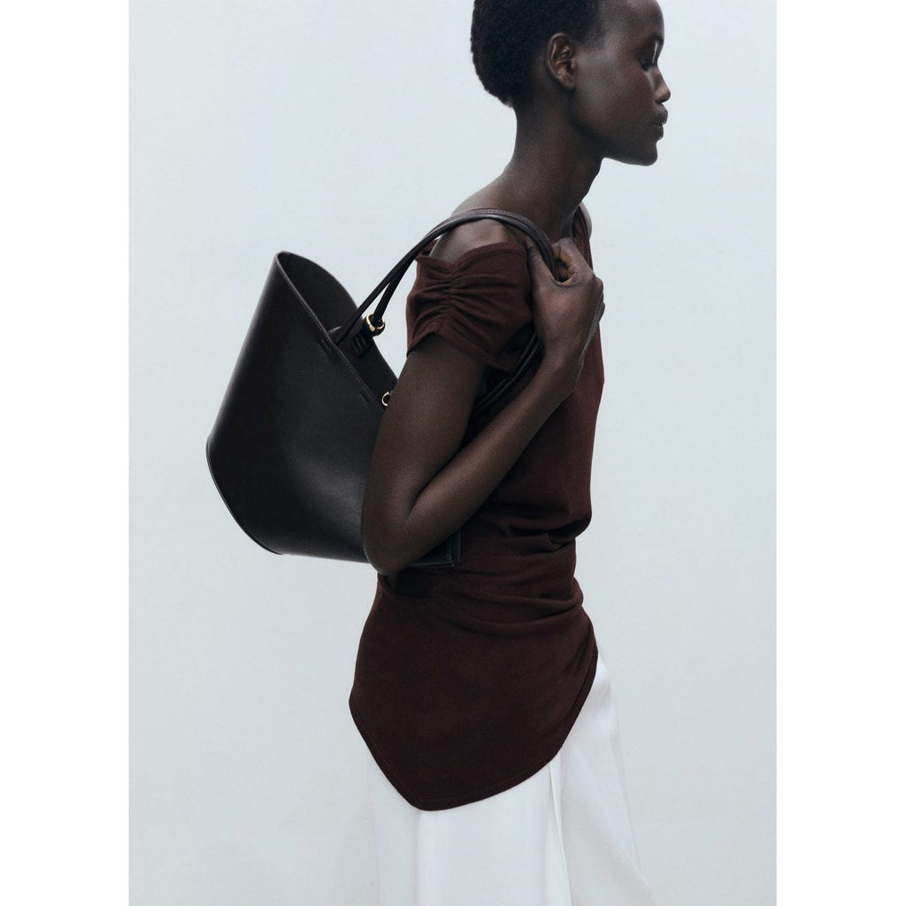 Haut Asymétrique Maille Fine